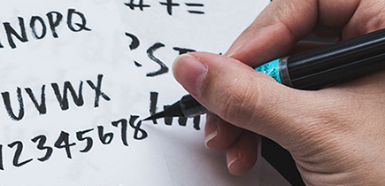 Learn Font Making Hand Lettering