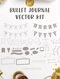 Freebie: Bullet Journal Kit