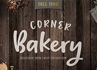Freebie: Corner Bakery Font