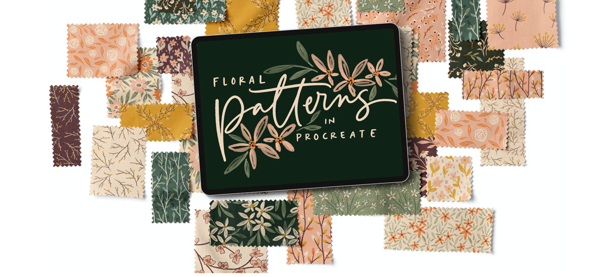 Floral Patterns in Procreate preview image