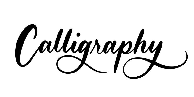 calligraphy example