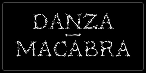 Danza Macabra font