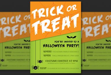 halloween invitation