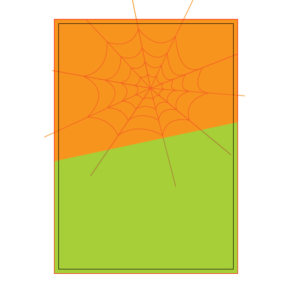 spider web position