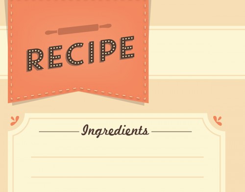 Freebie: Recipe Card Printable | Blog | Every-Tuesday