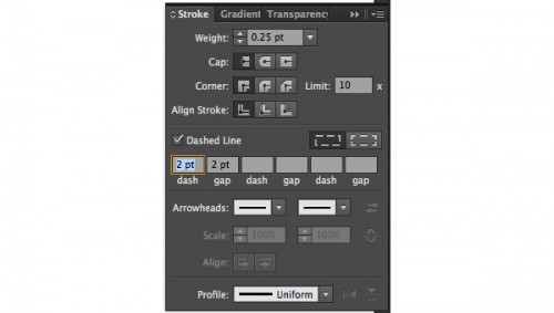 offset path illustrator shortcut