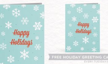 free holiday greeting card
