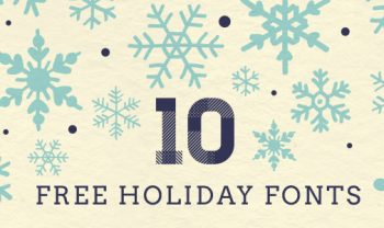 holiday fonts preview