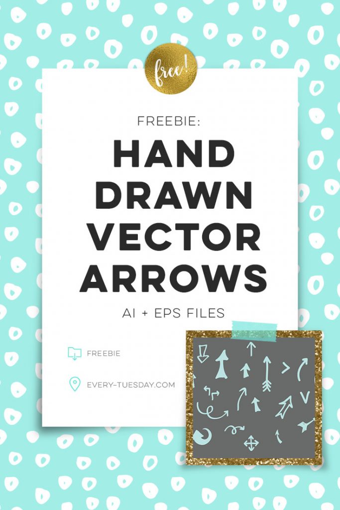 hand drawn vector arrows