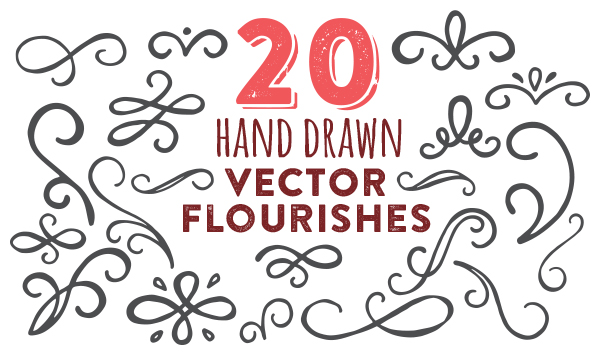 vector flourishes preview
