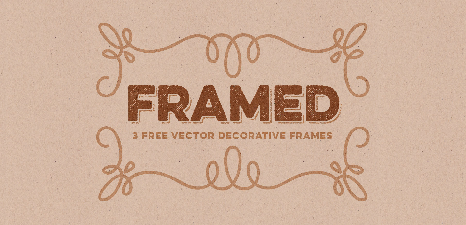 freebie: 3 vector decorative frames