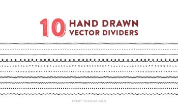 hand drawn vector dividers