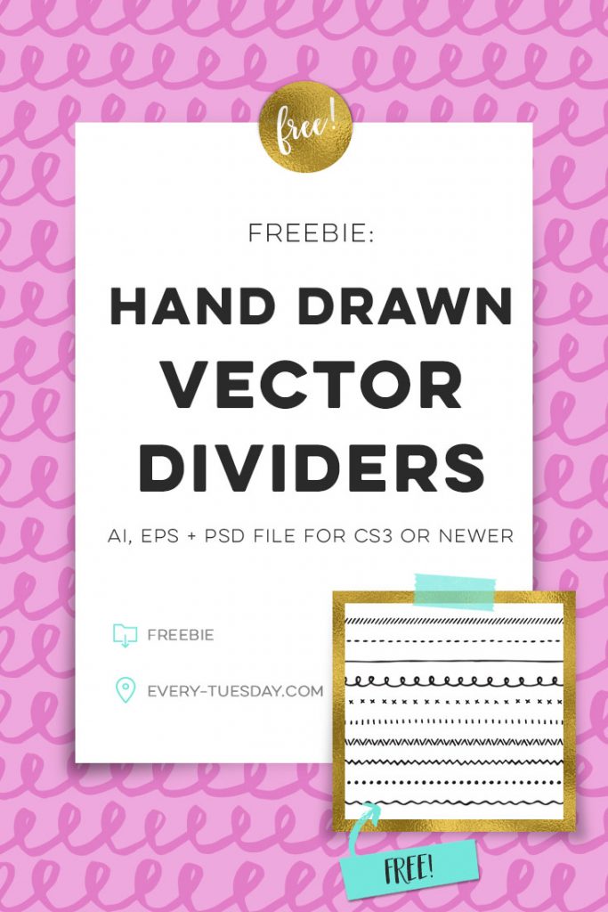 freebie: hand drawn vector dividers