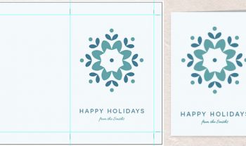 holiday card tutorial preview