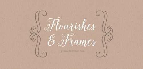 free flourishes and frame elements