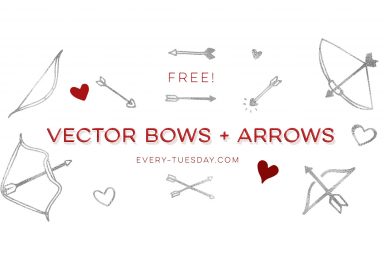 free vector bows and arrows