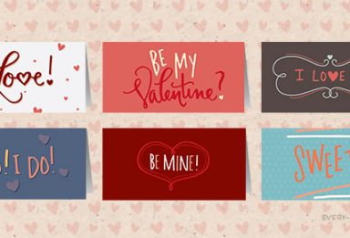 free mini valentines preview image