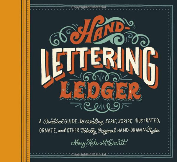 hand lettering ledger