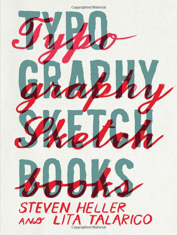 typography sketchbooks cover