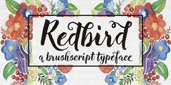 redbird font