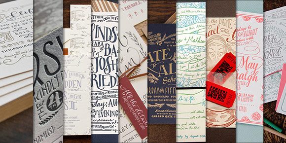 10 swoon worthy letterpress invitations