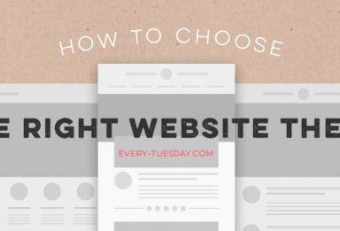 how to choose the right wordpress website theme