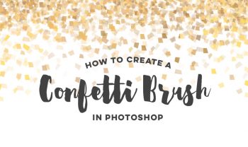 confetti brush in photoshop