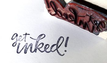 create your own custom rubber stamp