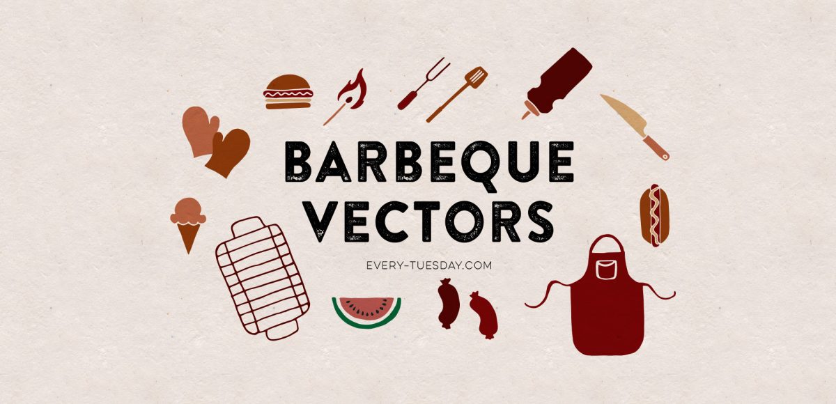 Freebie Hand Drawn Bbq Vectors Ai Eps Psd