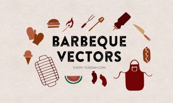 hand drawn bbq vectors