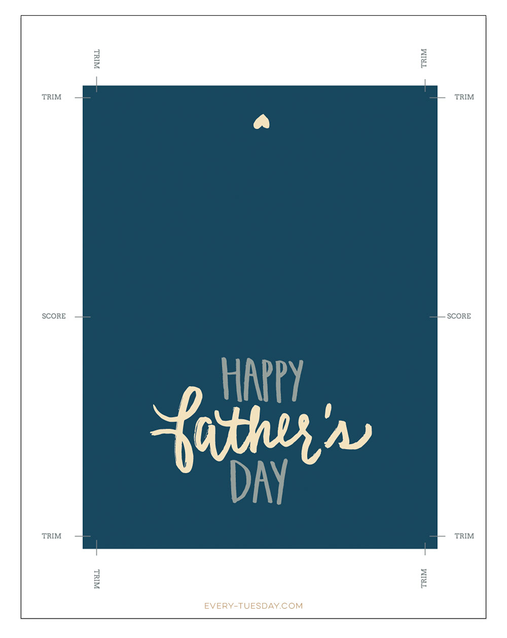 Freebie Printable Father s Day Card