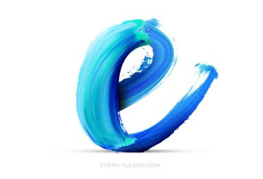 how to create paint streak typography preview