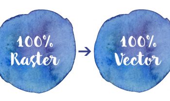 how to vectorize watercolor textures preview