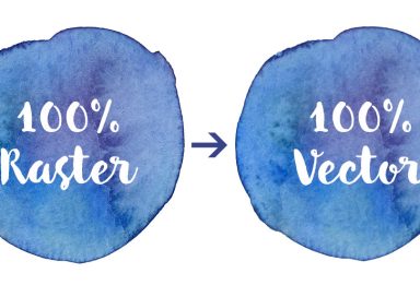 how to vectorize watercolor textures preview