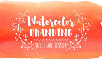 watercolor branding skillshare session preview