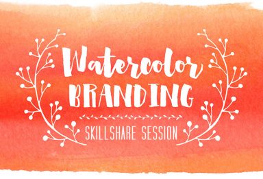 watercolor branding skillshare session preview