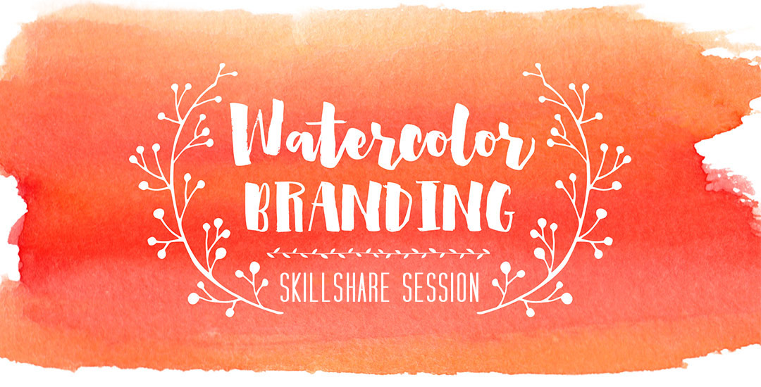 watercolor branding skillshare session preview