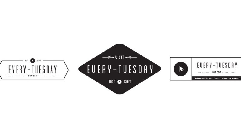 free vector hipster badges preview