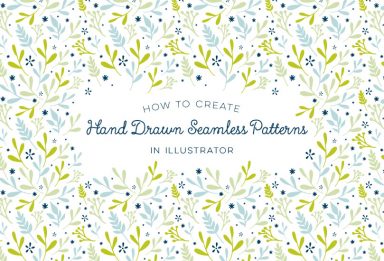 how to create hand drawn seamless patterns in illustrator