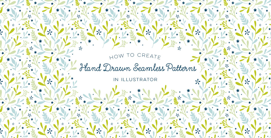 how to create hand drawn seamless patterns in illustrator