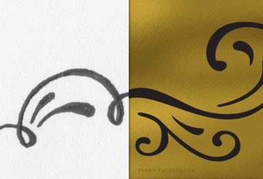 how to vectorize hand drawn doodles