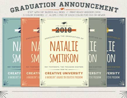 Graduation Announcement Template