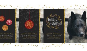 how to create a holiday photo postcard