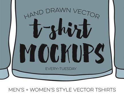 Vector T-Shirt Mock-up Kit