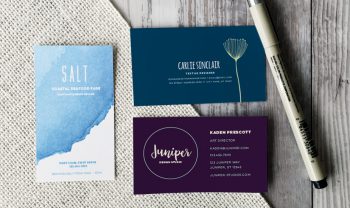 business card design preview