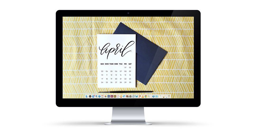 freebie: april 2016 desktop wallpaper