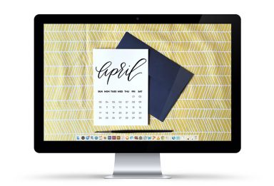 freebie: april 2016 desktop wallpaper