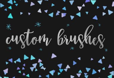 how to create a custom brush in photoshop