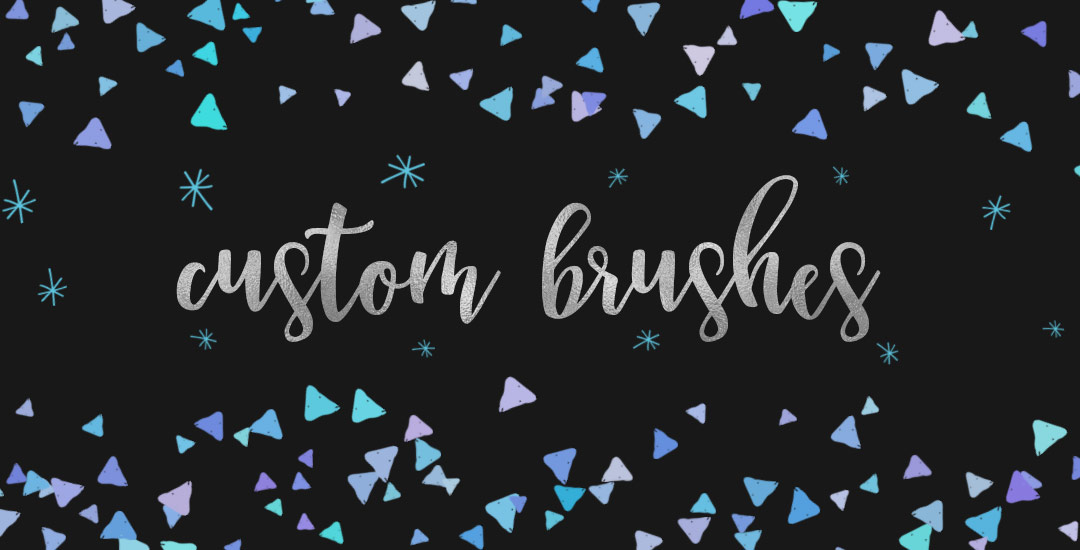 how to create a custom brush in photoshop