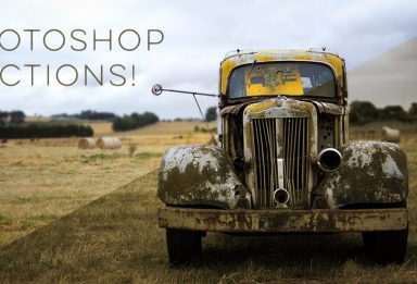 save time: create photoshop actions